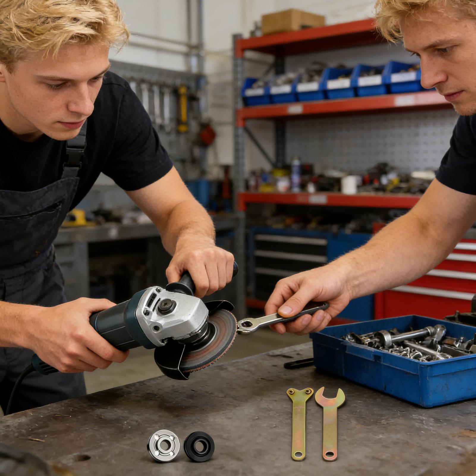 Tools Set Workshop - Angle Grinder Nut Electric Drill Wrench