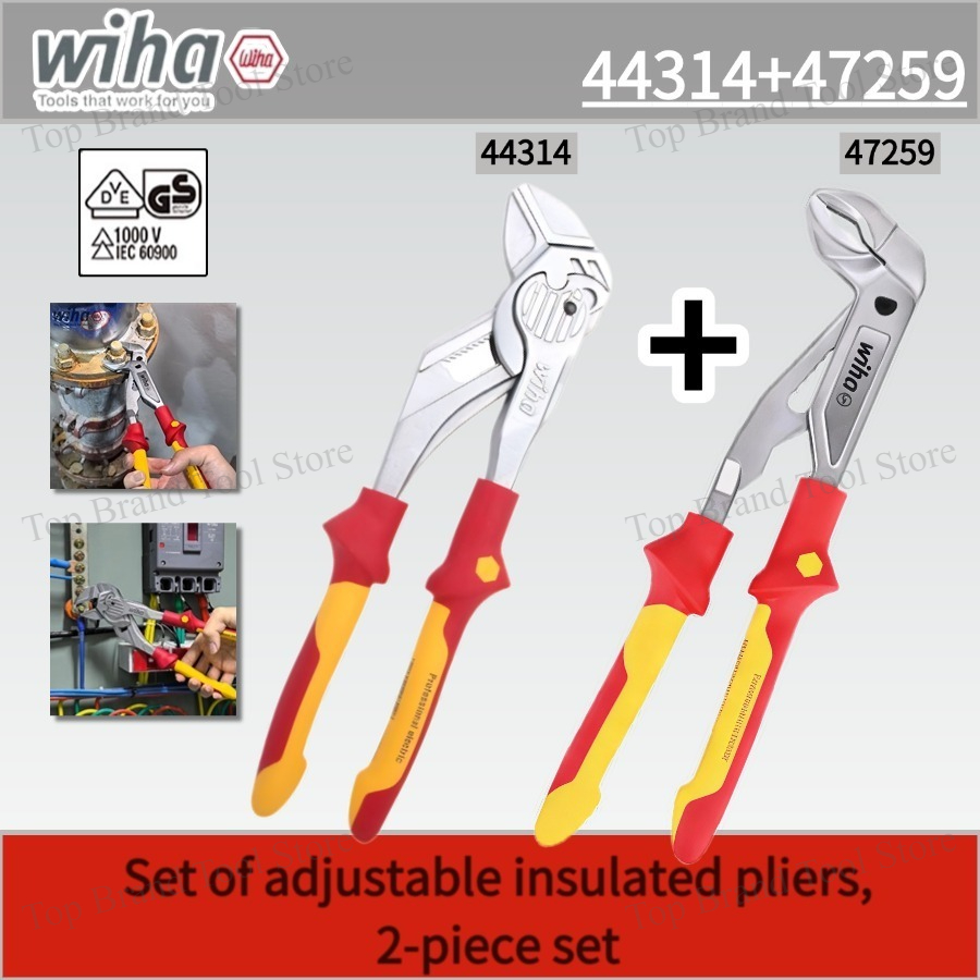Tools Vn - WIHA 44314 47259 1000V VDE Insulated