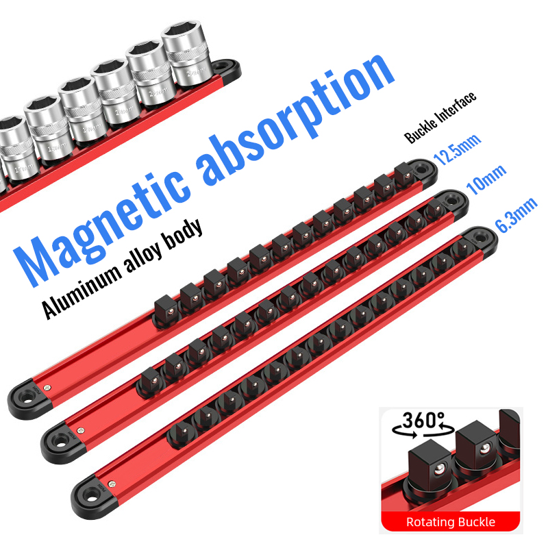 Magnetic Socket Organizer Rack - Workshop Garage Tools Manufacturer recension och pris