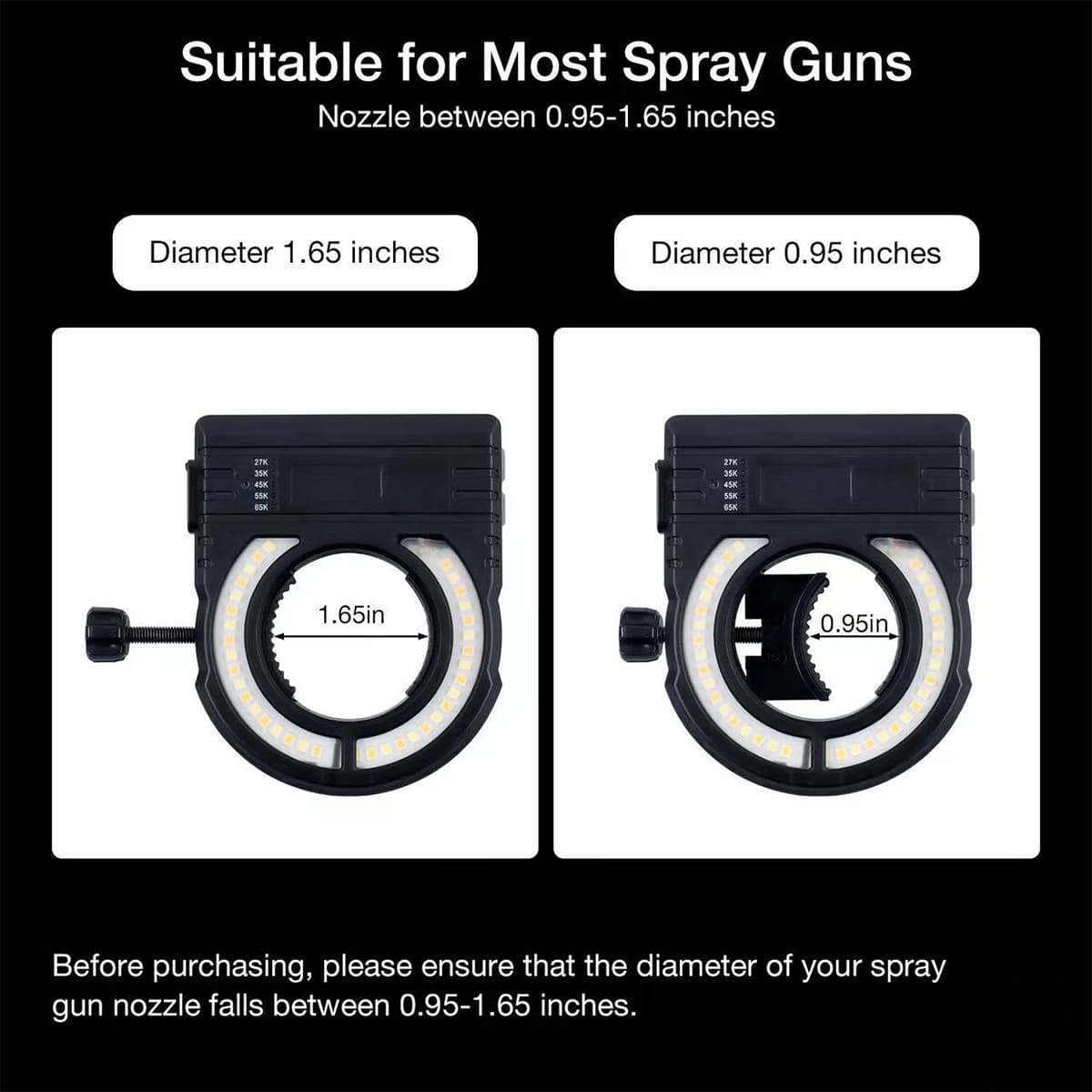 PORPHIS Car Spray Gun Lighting - Workshop Tools Car recension och pris