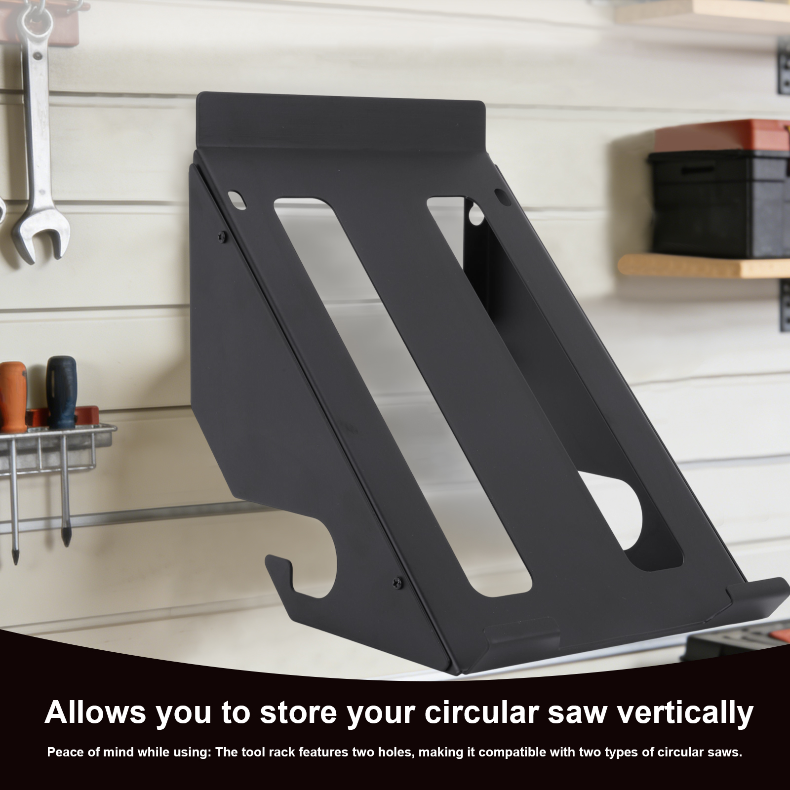 Circular Saw Holder for Shed G - Workshop Tools Hanger recension och pris