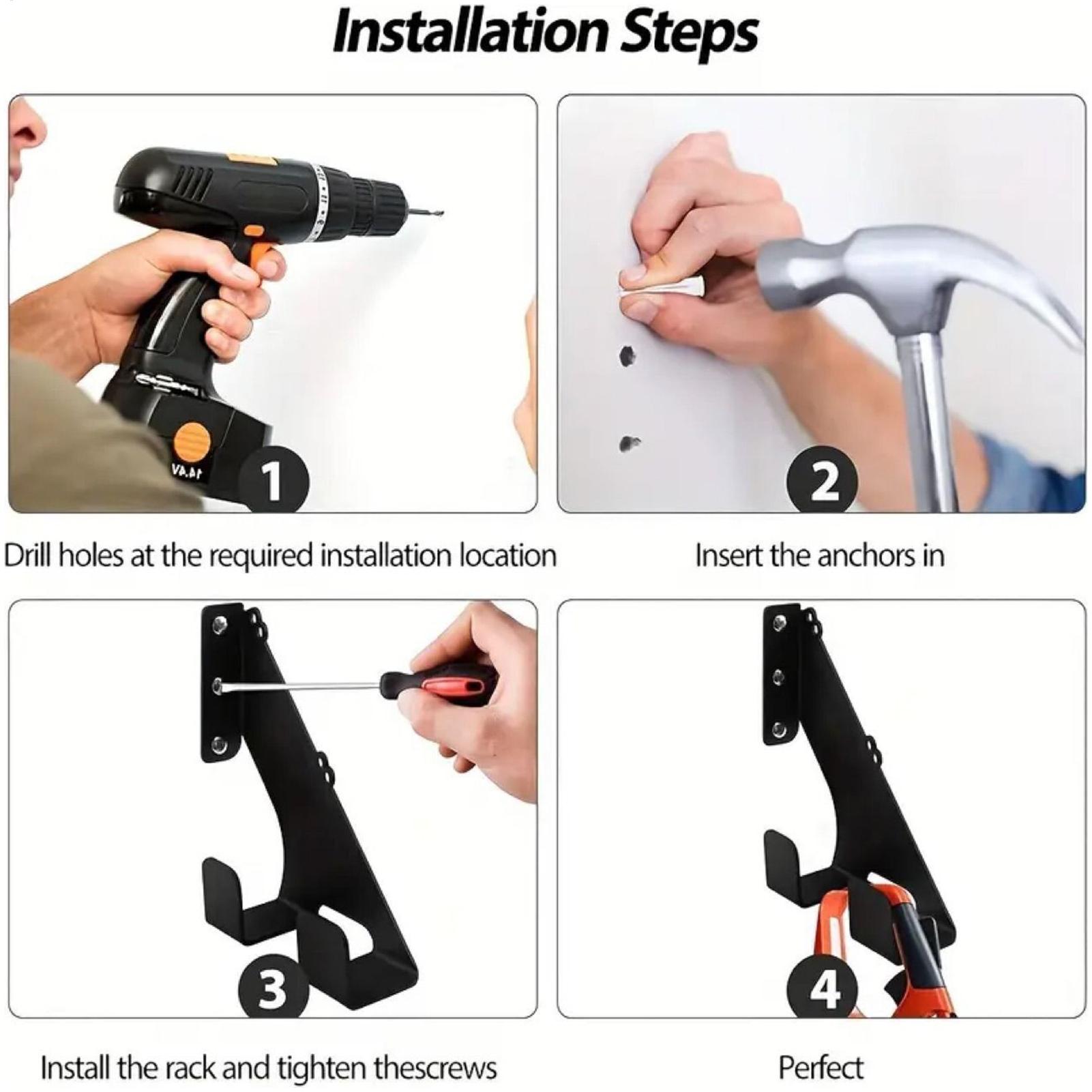 Chainsaw Hangers Wall Mount Ch - Workshop Tools Hanger recension och pris