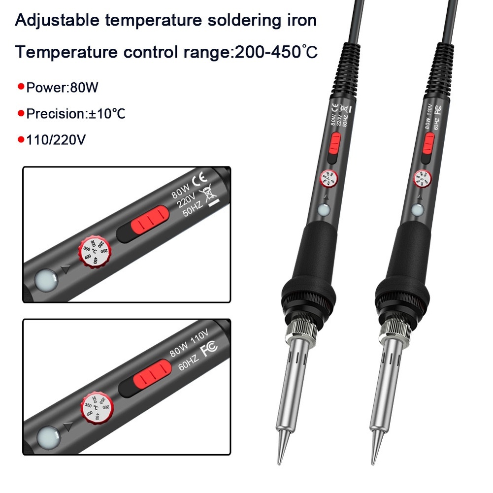 80W Electric Soldering Iron Se - Tools Set Workshop recension och pris