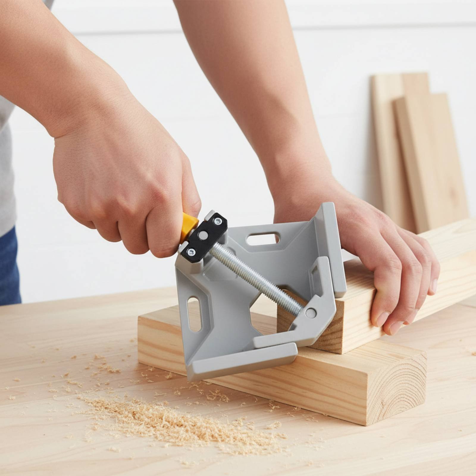 90 Degree Right Angle Clamp Qu - Angle Clamp 90 recension och pris