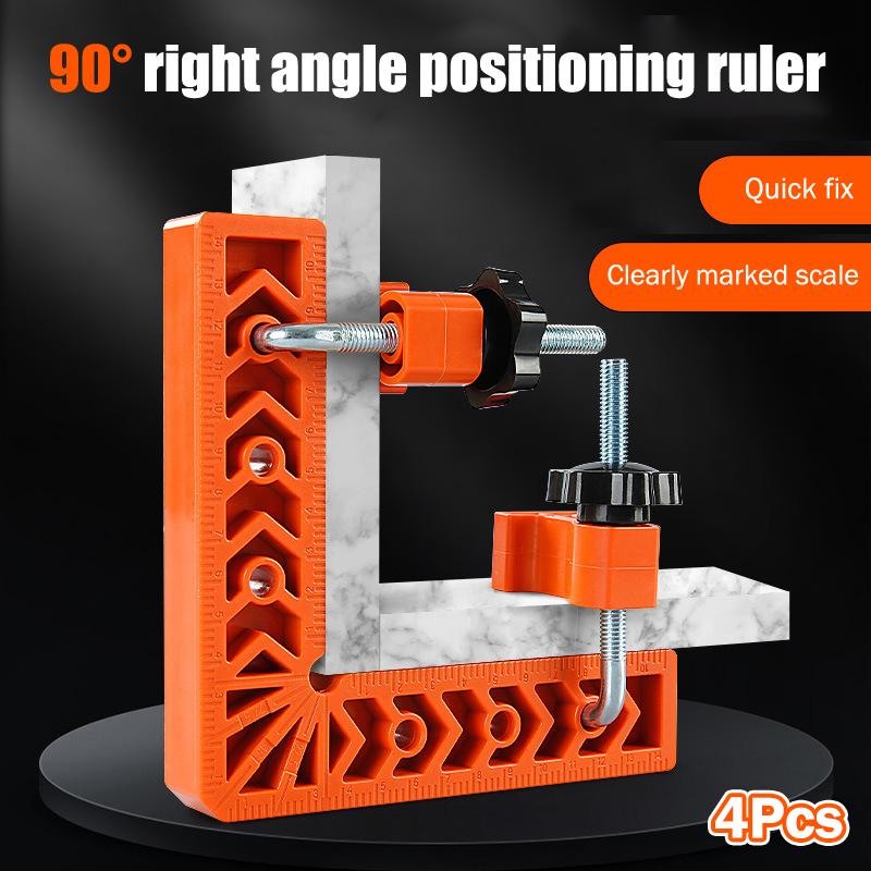 *4Pcs 3 Inch 90 Degree Right A - Angle Clamp 90 recension och pris
