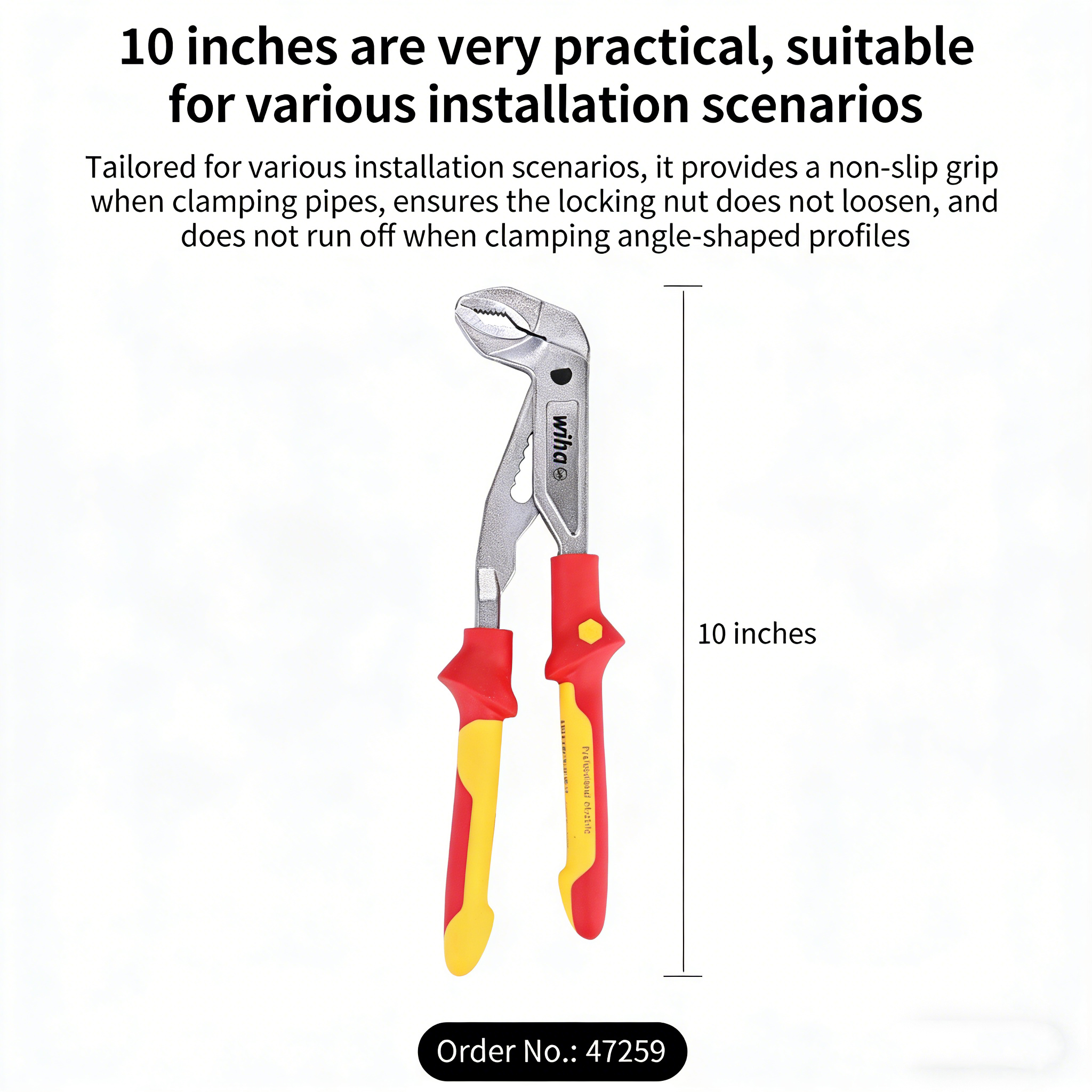 WIHA Insulated Pliers Wrench a - Tools Vn recension och pris