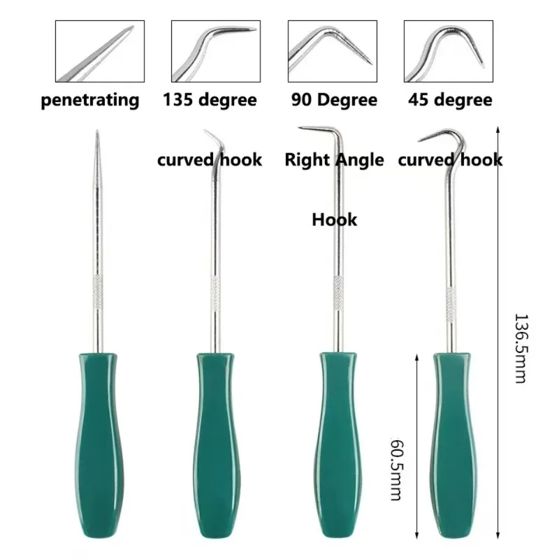 4Pcs 135mm Oil Seal Pick Hooks - Tools For Home Workshop recension och pris