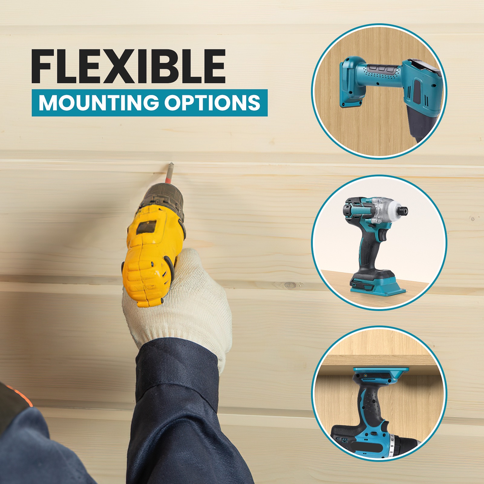 Suitable for Makita 18V Li-ion - Workshop Tools Hanger recension och pris