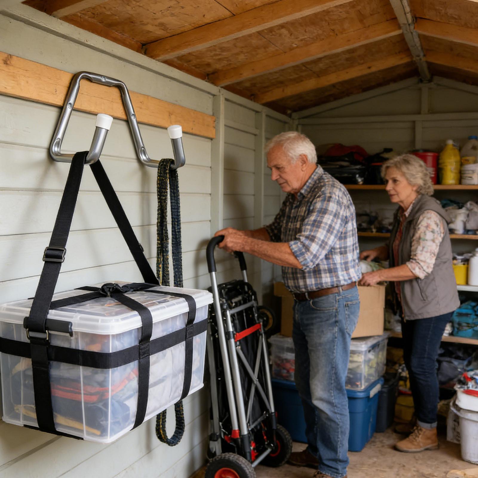 Ladder Hooks Garage Storage Ut - Workshop Tools Hanger recension och pris