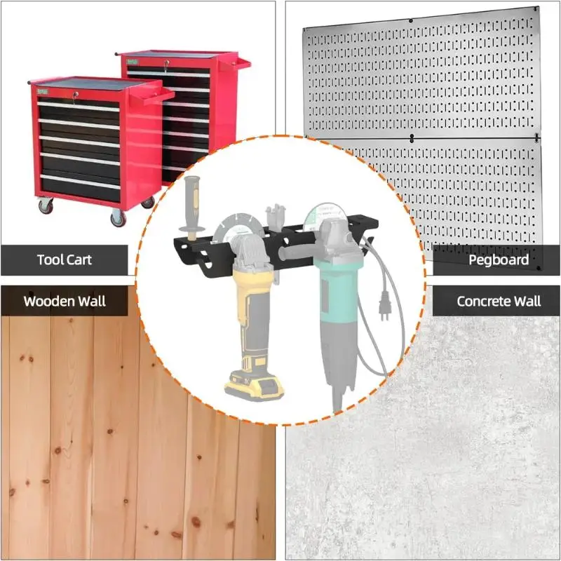 Angle Grinder Holder Durable M - Workshop Tools Hanger recension och pris